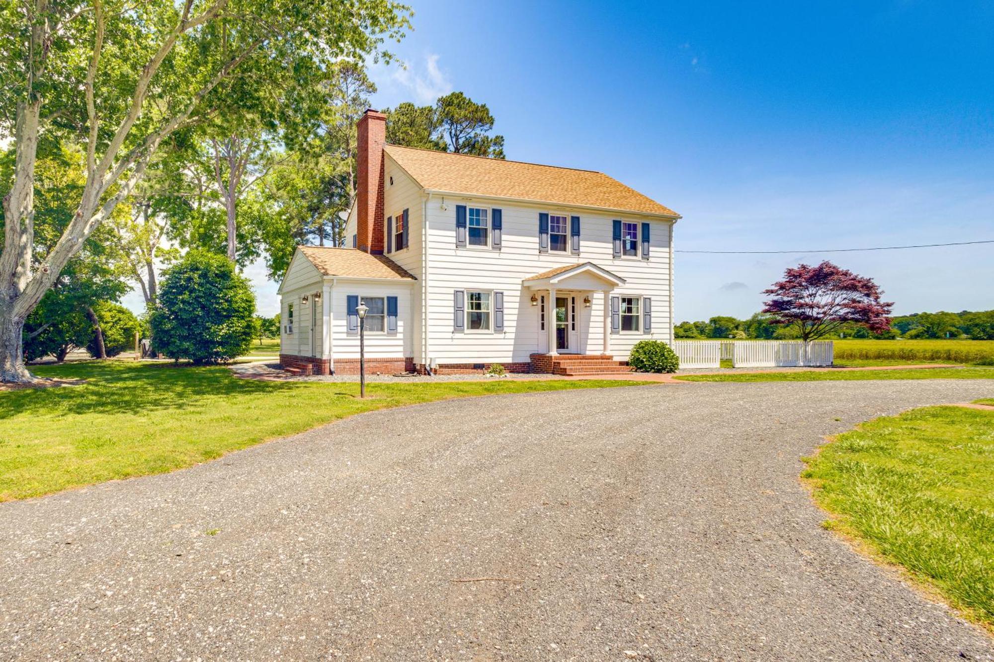 Updated Cape Charles Home About 2 Mi To Beachfront! Buitenkant foto