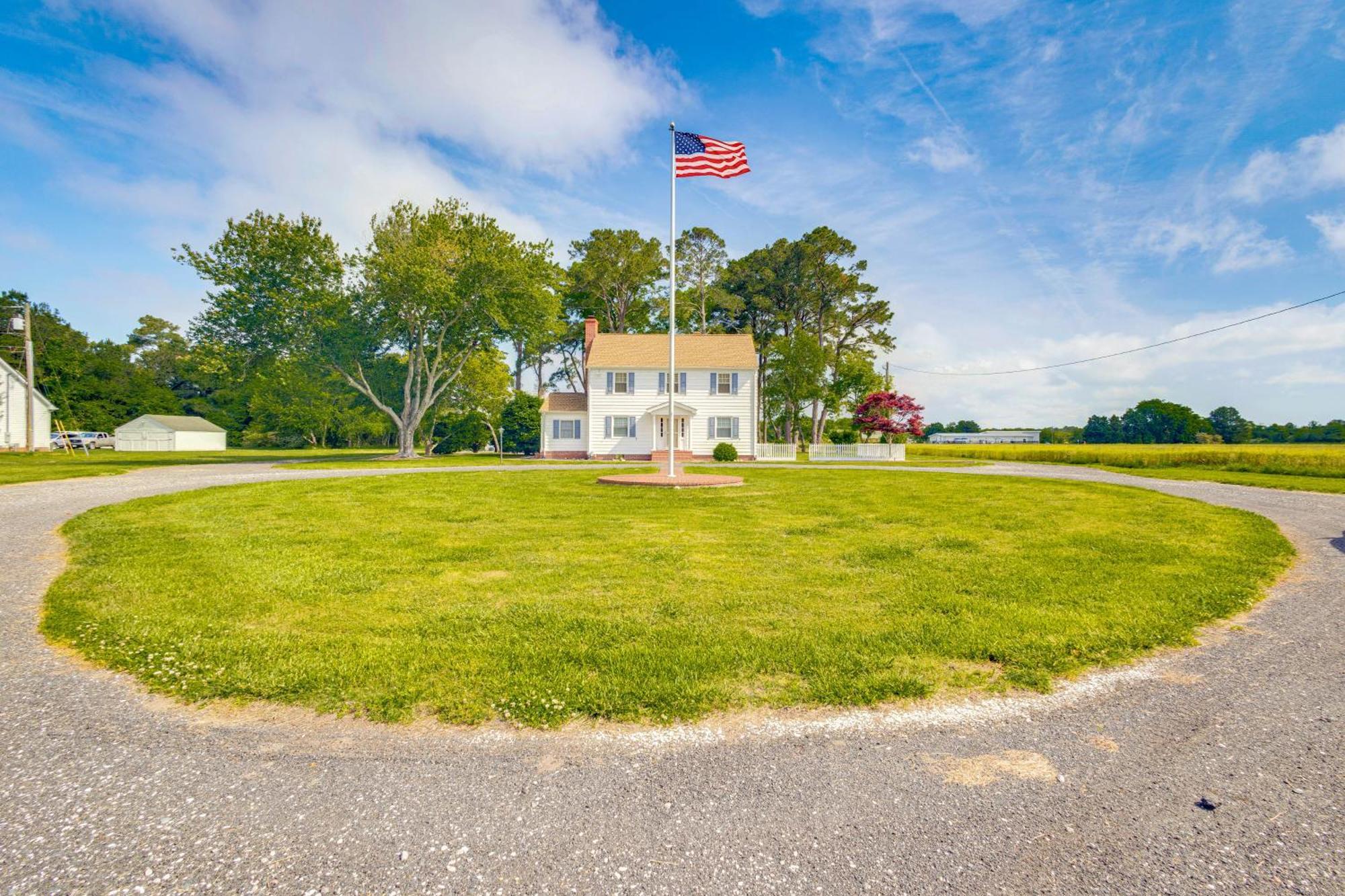 Updated Cape Charles Home About 2 Mi To Beachfront! Buitenkant foto