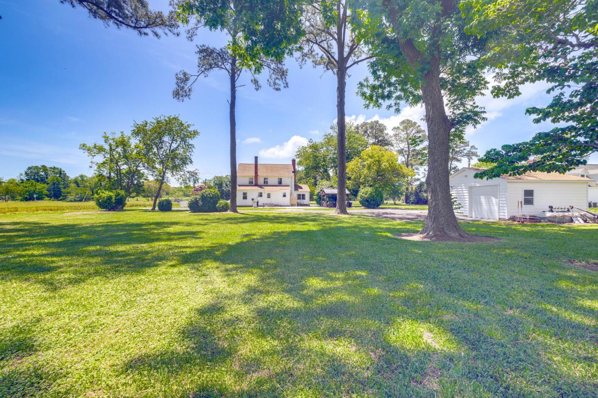 Updated Cape Charles Home About 2 Mi To Beachfront! Buitenkant foto