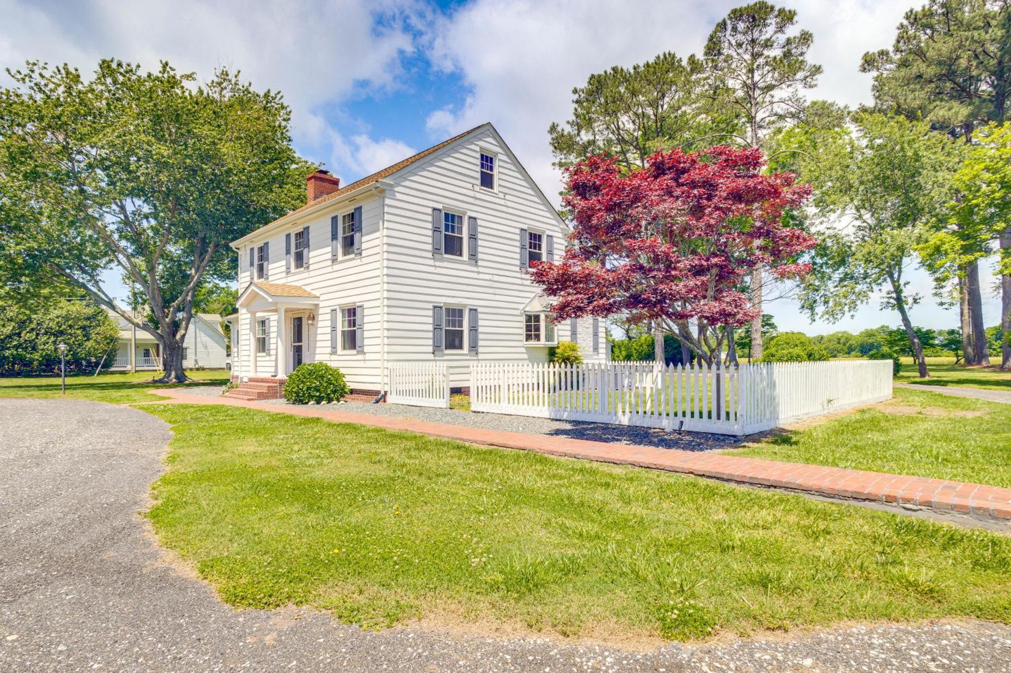 Updated Cape Charles Home About 2 Mi To Beachfront! Buitenkant foto